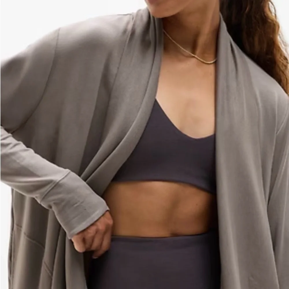 Pranayama Athleta Restore Wrap Small Petite - Picture 3 of 8